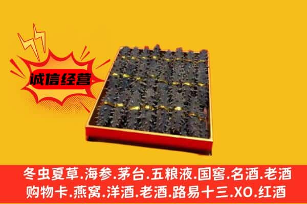 新野县回收海参